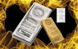 Silber-, Gold- und Platinbarren